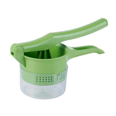 Imagem de Bothyi Espremedor de legumes Secador de legumes Alça ergonômica Recheio portátil Utensílios de cozinha para frutas Espremedor de salada manual para serviço, Armazenamento de Suco