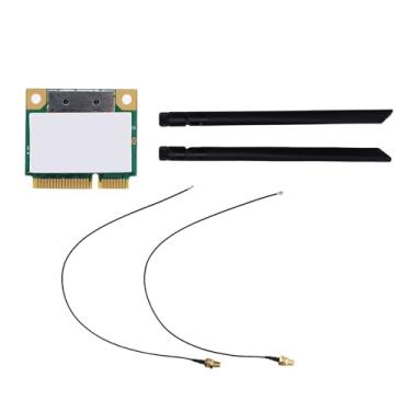 Imagem de Jectse Cartão WLAN Sem Fio, PCI E Wireless Card, AR5bhb92 para Laptops Computadores de Desktop Com Taxa de Transferência de 300 Mbps de 2,4 GHz 5GHz 802.11 A B G N WiFi Network Card