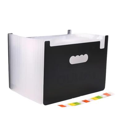 Imagem de Pasta com 24 Divisórias / 12 Divisórias Organizadora de Documentos Sanfonada Multiuso(24 Bolsos,Kit 2)