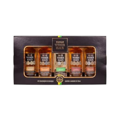 Imagem de Weber Haus Estojo Com 5 Unidades De Cachaça 50 Ml
