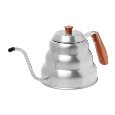 Imagem de Chaleira Bico Fino Inox Cabo Madeira 1 L Mimo Style Af22015