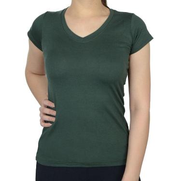 Imagem de Blusa Feminina LZT Baby Look Verde - 573-Feminino