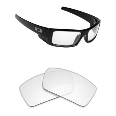 Imagem de Lentes de substituição polarizadas Alphax para Oakley Gascan – Várias opções, Crystal Clear Non-polarized, One Size