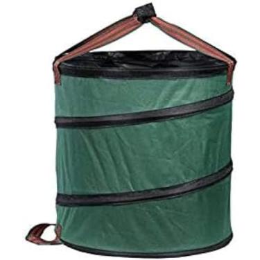 Imagem de Lixeira Dobrável Lixo De Jardim Saco De Lixo De Acampamento Folha De Jardinagem Bolsa Cesta De Armazenamento De Lavanderia