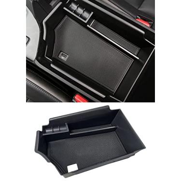 Imagem de Vesul Caixa de armazenamento de apoio de braço para console central compatível com Infiniti QX50 2019-2023/QX55 2022-2023 ABS Tray Insert Organizer Glove Pallet