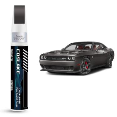 Imagem de COSLAKE Tinta de retoque de carro (granito (PAU/LAU)) para Dodge, kit de reparo de arranhões de pintura de carro, solução rápida e fácil de reparar, caneta removedor de arranhões com 2