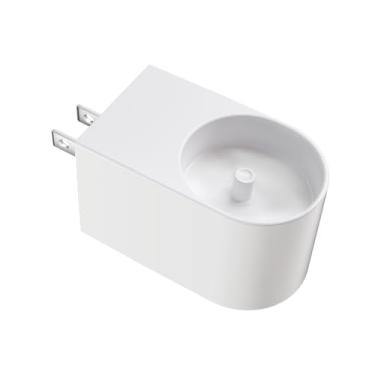 Imagem de Carregador de parede 2 em 1 para escova de dentes elétrica Oral-B, carregador de parede para escova de dentes elétrica Oral-B/Braun (exceto IO 7/8/9/10 e série Pulsonic) (branco)