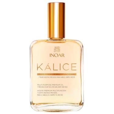 Imagem de Inoar, Kálice Óleo Multifuncional – Hidratação, Nutrição e Reparação com 7 Óleos Vegetais e Vitamina E para Cabelos, Corpo e Rosto - 100ml