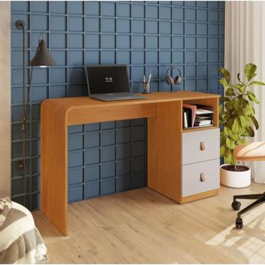 Imagem de Escrivaninha Alice JCM Movelaria - Cinamomo/Off