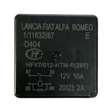 Imagem de Rele Auxiliar 12V 50A Fiat Argo Bravo Cronos Palio 11163287