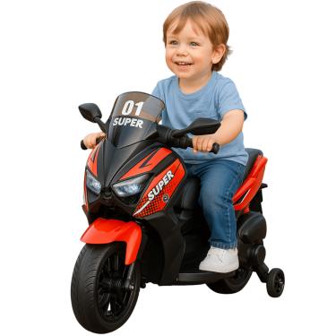 Imagem de Scooter Elétrica Infantil Bang Toys Revvo XR  Vermelho 12V