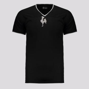 Imagem de Camisa Atlético Mineiro Galo Preta e Branca - Surf Center, GG