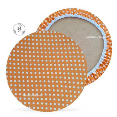 Imagem de KIT 06 Capa de Sousplat Xadrez Verde - 35 cm - Várias Cores e Estampas