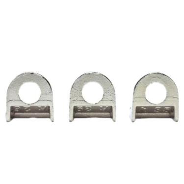 Imagem de Cantoneira Niquelada Leve 2 Furos Móveis 900 Cantoneiras - Paraiso Fer