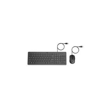 Imagem de Kit Teclado e Mouse HP 150, USB-A, Layout BR, Preto - 240J7AA#AC4