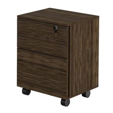 Imagem de Gaveteiro Com Chave Escritório Home Office Me4148 Mdp Nogal