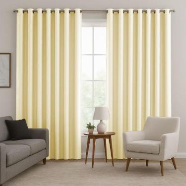 Imagem de Cortina Blackout De Tecido 4,00x2,50 Decoração com Proteção Solar - Ar