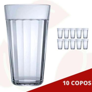 Imagem de 10 Copo Americano Long Drink Nadir 345ML Caipirinha Chopp - NADIR FIGU