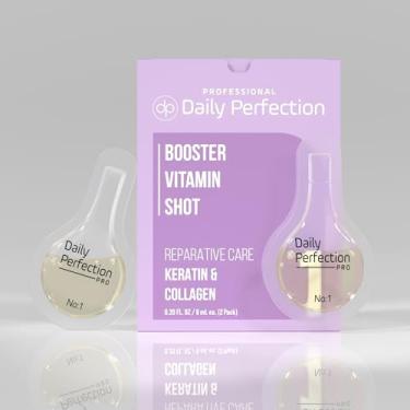 Imagem de Daily Perfection Sérum para objetivo capilar complementar: dose de reforço de vitamina para personalizar o cuidado com o cabelo. Enriquecido com queratina e colágeno para cuidados reparadores de