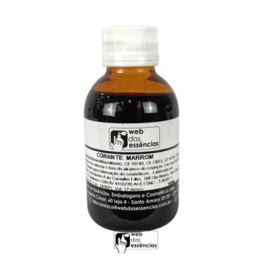 Imagem de Corante  para Cosméticos - 100ml - Web das Essências, Marrom