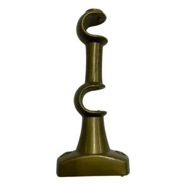 Imagem de Kit de Suporte Para Cortina Varão Simples Par Com Ponteira Duplo Refor