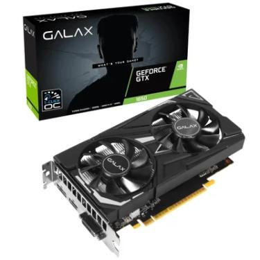 Imagem de Placa de Vídeo  GTX 1650, Galax NVIDIA GeForce, 4GB GDDR6, EX Plus, 1-Click OC, 128 Bits - 65SQL8DS93E1
