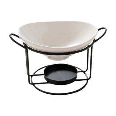 Imagem de FLCPJGV Aquecedor de óleo Aromático para Meditação, Suporte para Velas de Chá, Difusor de Aromas para Apartamento, Sala de Estar, Hotel, Decoração para Casa, Preto, Tamanho real