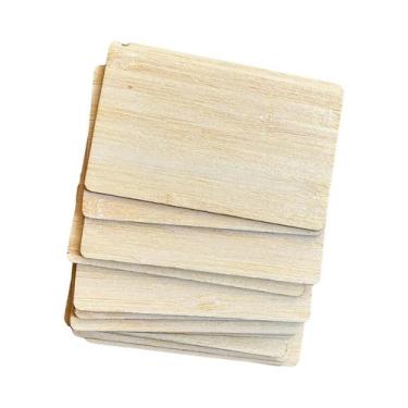 Imagem de Cartão De Visita Inteligente De Bambu Ultraleve Em Branco Com RFID NFC