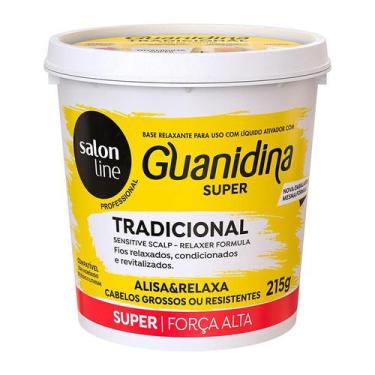 Imagem de Creme Cabelo Relaxamento 215G Guanidina Sup - SALON LINE