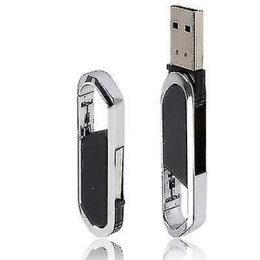Imagem de Conjuntos de acessórios de computador 4gb chaveiros metálicos estilo u