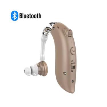 Imagem de Aparelho Auditivo c/ Bluetooth Audição Limpa Som De Qualidade M28 - Ti