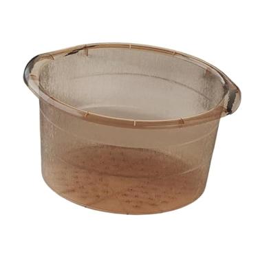 Imagem de ChuYiElegance Bacia para Escalda-pés com Banheira para Imersão Dos Pés, Pontos de Massagem, Alças Laterais, Leve, PP Sólido, Adequado para Adultos E Crianças, Relax, CafÉ