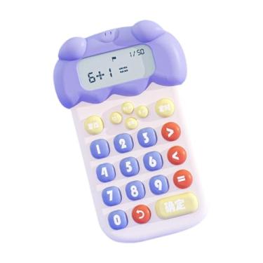 Imagem de Amagogo Calculadora de mesa de escritório portátil inteligente calculadora de aprendizagem para crianças, Azul