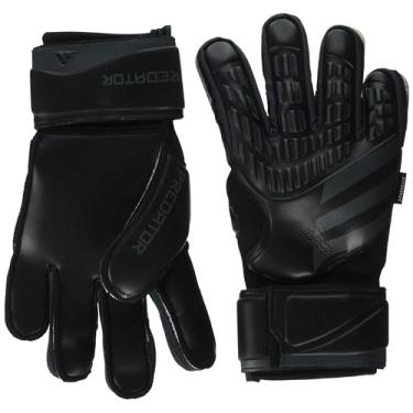 Imagem de adidas Luvas de goleiro unissex Match Fingersave, preto/preto, 8