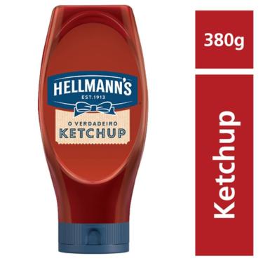 Imagem de Ketchup Hellmann`s Tradicional Squeeze 380g