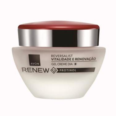 Imagem de Gel Creme Facial Avon Renew Protinol Reversalist Dia 50g