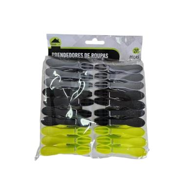 Imagem de Prendedor Pregador De Roupa 40 Unidades De Plástico 8cm - Todo Dia