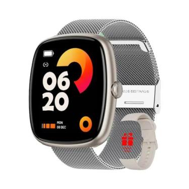 Imagem de Relógio Inteligente Feminino De 1,83'' HD Com Tela Sensível Ao Toque, 