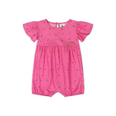 Imagem de Banho de Sol Cerejas para Bebê Menina Quimby, Rosa, P