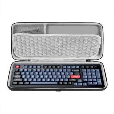Imagem de Capa de teclado GEEKRIA para teclado mecânico de 90% a 96% de 100 tecl