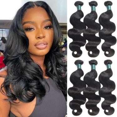 Imagem de Pacotes de cabelo Superfect Body Wave 12A Brazilian Virgin x3