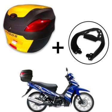 Imagem de Baú 41 litros Awa Proos com Bagageiro para CRYPTON 115 2010-2023, Amar