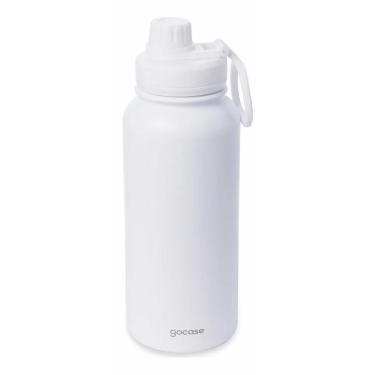 Imagem de Garrafa Térmica Fresh 950ml Gocase - Branca Clear-Unissex