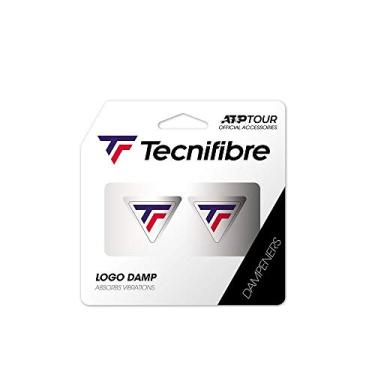 Imagem de Tecnifibre Antivibrador Logo Damp Tricolore 2020 Branco