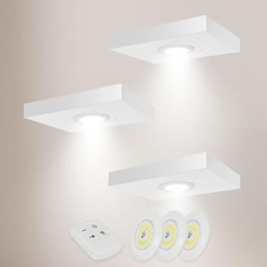 Imagem de Qupui Conjunto de 3 prateleiras flutuantes pequenas para parede, organizador de parede de 25 cm, prateleira suspensa de madeira para sala de estar, quarto, banheiro, cozinha, planta, porta-retrato