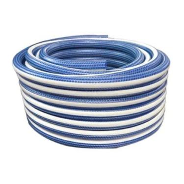 Imagem de Mangueira jardim antitorção tricô 20 metros 1/2" tricô reforçada Plasb