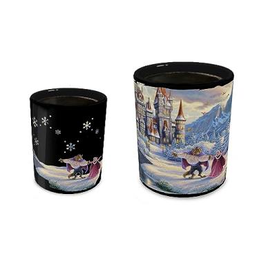 Imagem de Morphing Mugs Disney – A Bela e a Fera – Encantamento de Inverno – Uma caneca de 473 ml sensível ao calor – Imagem completa revelada quando líquido quente é adicionado