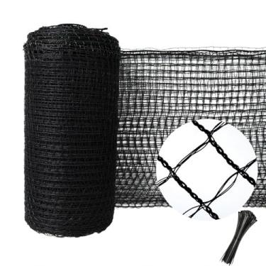 Imagem de Rede de cerca de veado de 1,5 x 30,5 m, cerca de malha de plástico, resistente para jardim, barreira animal, rede de jardim para plantas, árvores frutíferas, vegetais contra veados, pássaros, coelhos