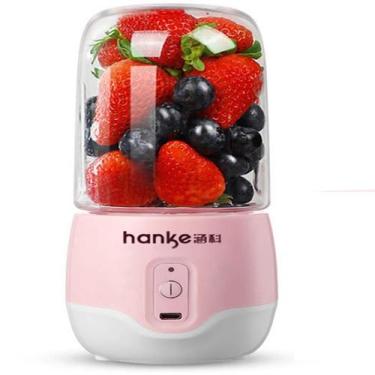 Imagem de Liquidificador portatil sem fio mixer blender rosa mini - Uzy