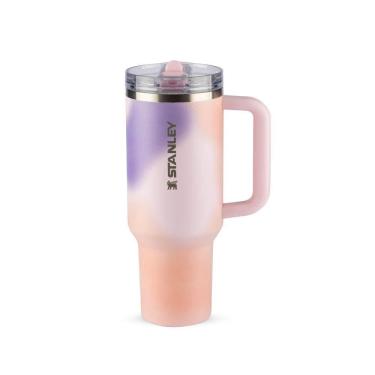 Imagem de Copo Com Canudo Stanley Quencher Protour Anti Vazamento Rose Costal Motion